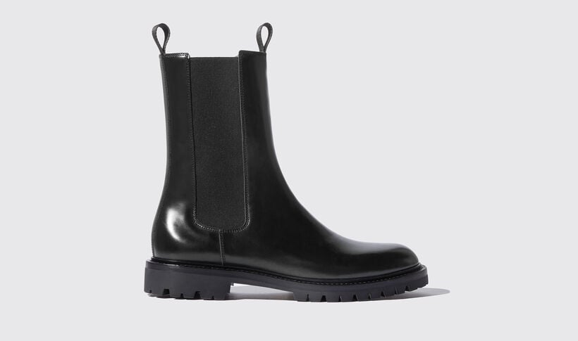 Wooster Black Chelsea Boots for Men | Scarosso®