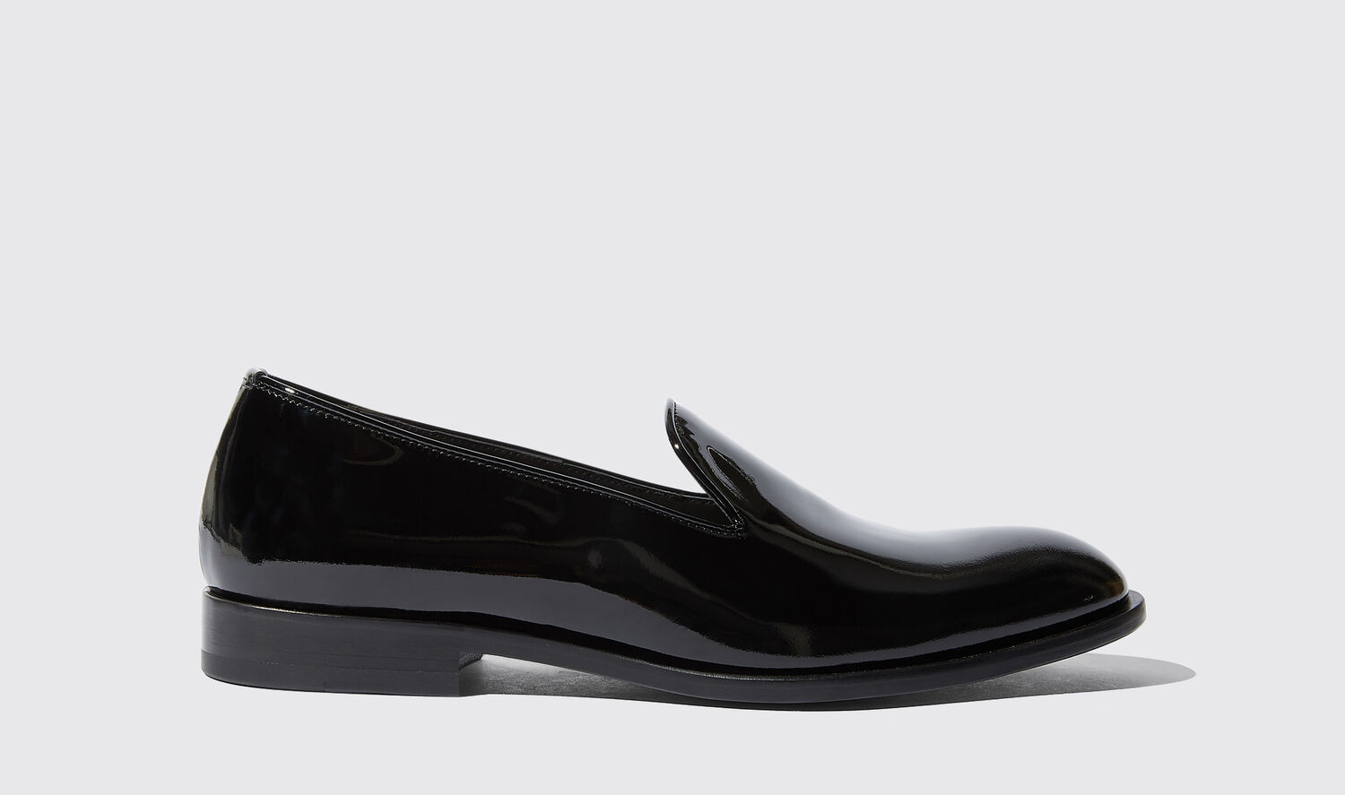Scarosso Slippers George Patent In Black Patent