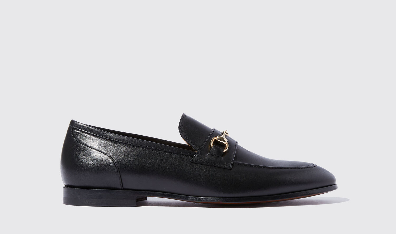 Scarosso Loafers Alessandro Nero Calf Leather In Black - Calf