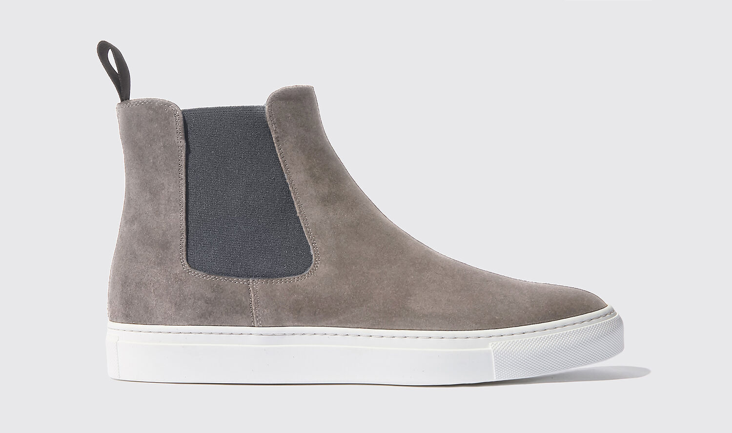 Scarosso Sneakers Tommaso Grigio Scamosciato Suede Leather In Grey - Suede
