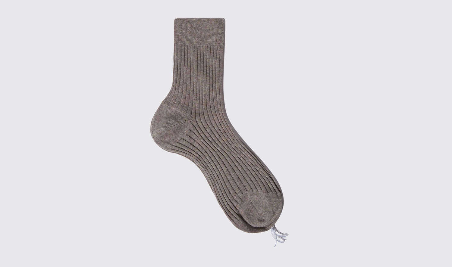 Scarosso Socks Grey Cotton Ankle Socks Cotton In Grey - Cotton