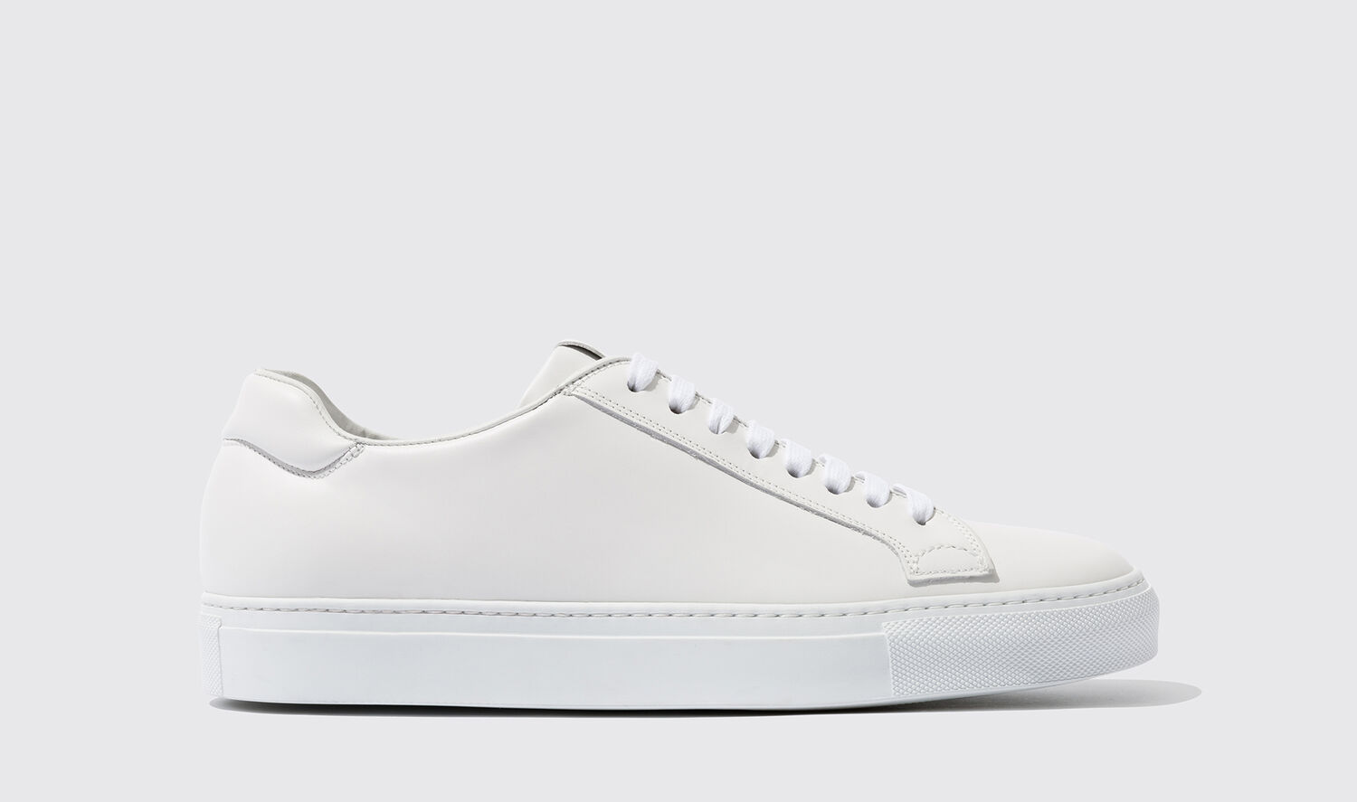 Scarosso Sneakers Ugo Bianco Calf Leather In White - Calf