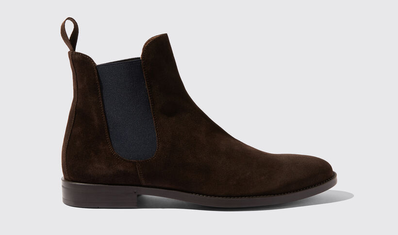Giacomo Brown Chelsea Boots for Men | Scarosso®