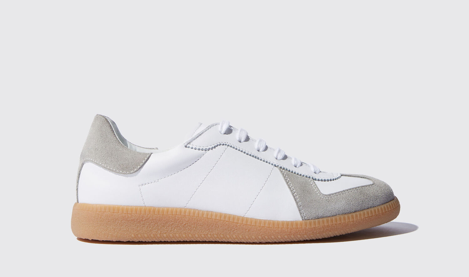 Scarosso Sneakers Tilda White Calf Leather In White - Calf