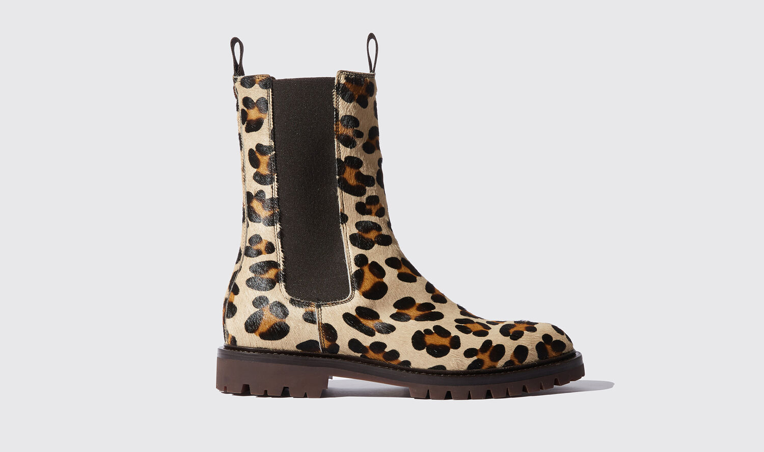 Scarosso Boots Wooster Leopard Pony In Leopard Print - Pony