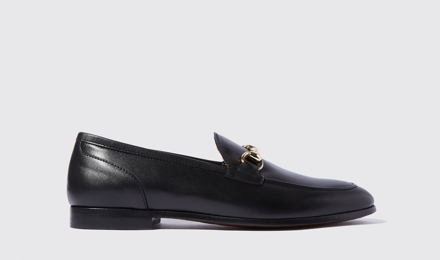 Scarosso Loafers Alessandra Nera Calf Leather In Black - Calf