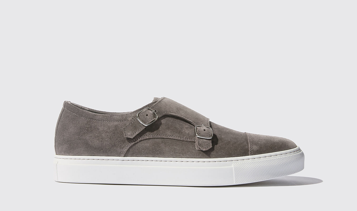 Scarosso Sneakers Fabio Grigio Scamosciato Suede Leather In Grey - Suede