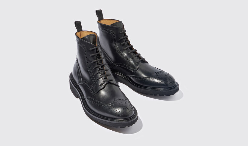 Thomas Black Boots for Men | Scarosso®
