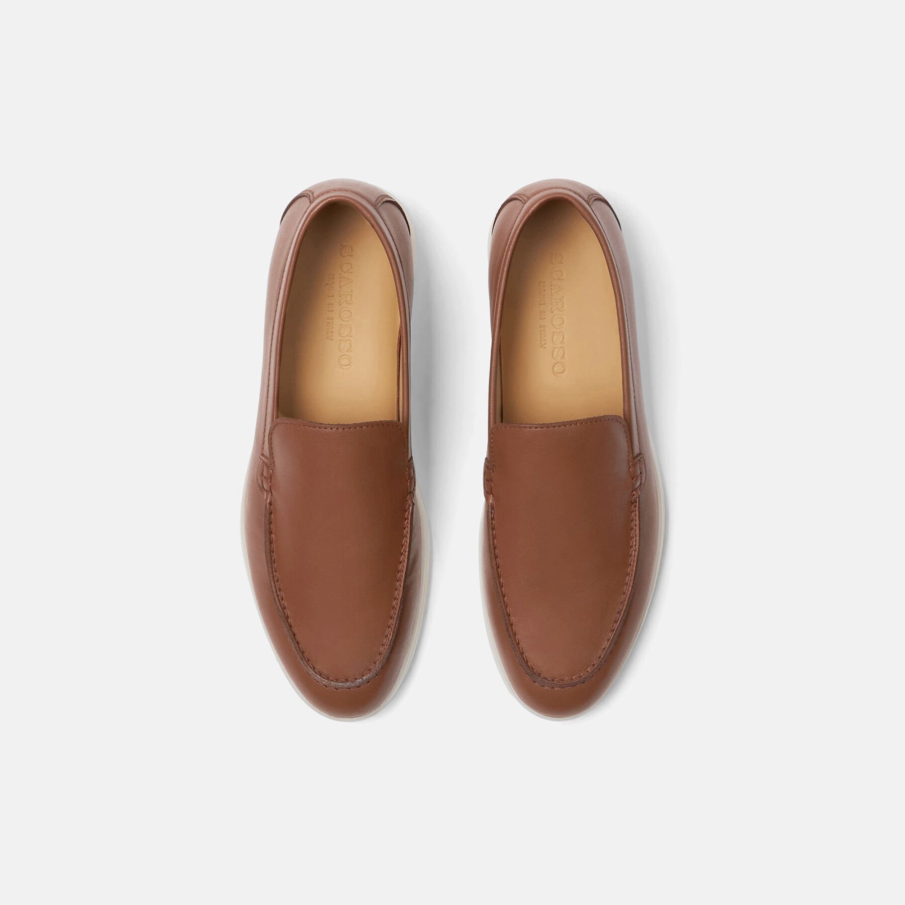 Scarosso Ludovica Cognac Cognac - Kalbsleder LUDOVICALOAF