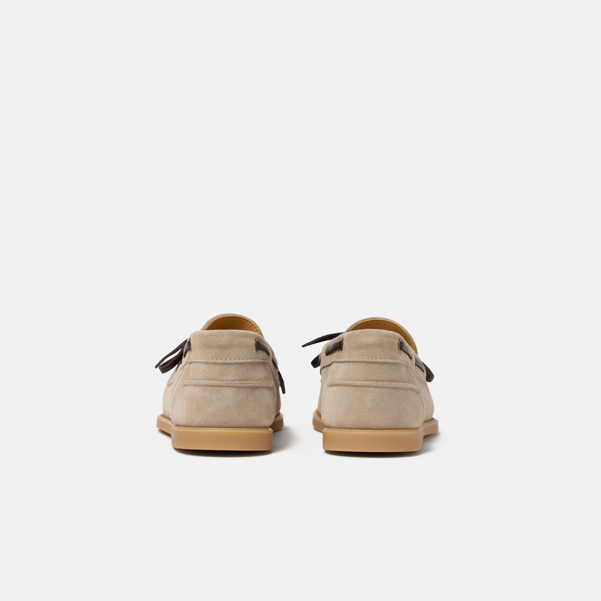 Morgan Sand Stitch Scarosso: Sand - Suede MORGANSBOAT