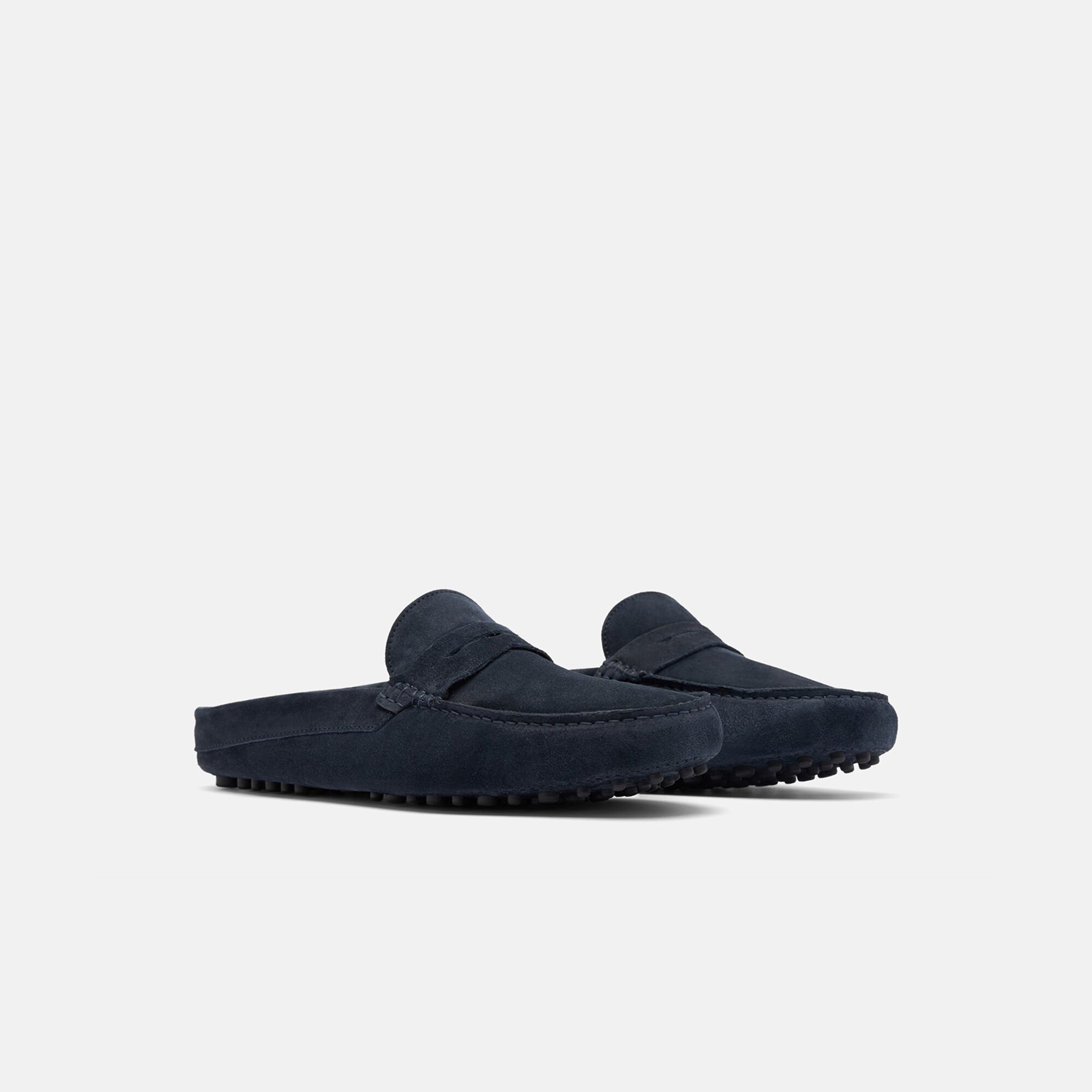 Scarosso Omar Blue Suede Blue - Suede OMARDRIV