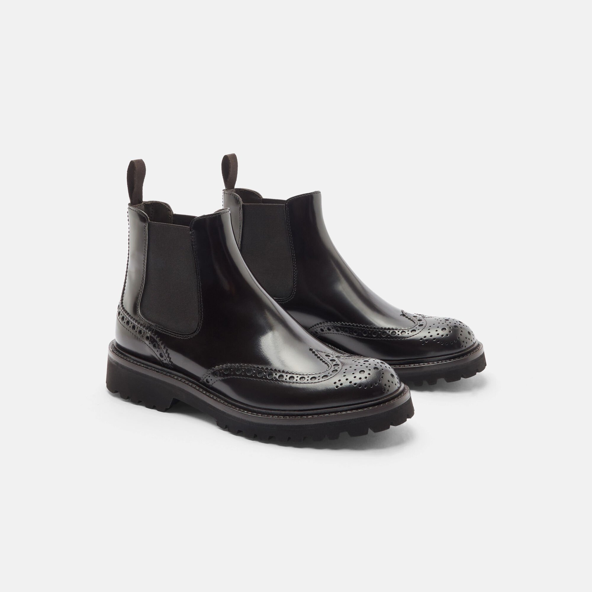Scarosso Poppy Brown Brown - Polished Calf POPPYCHEL