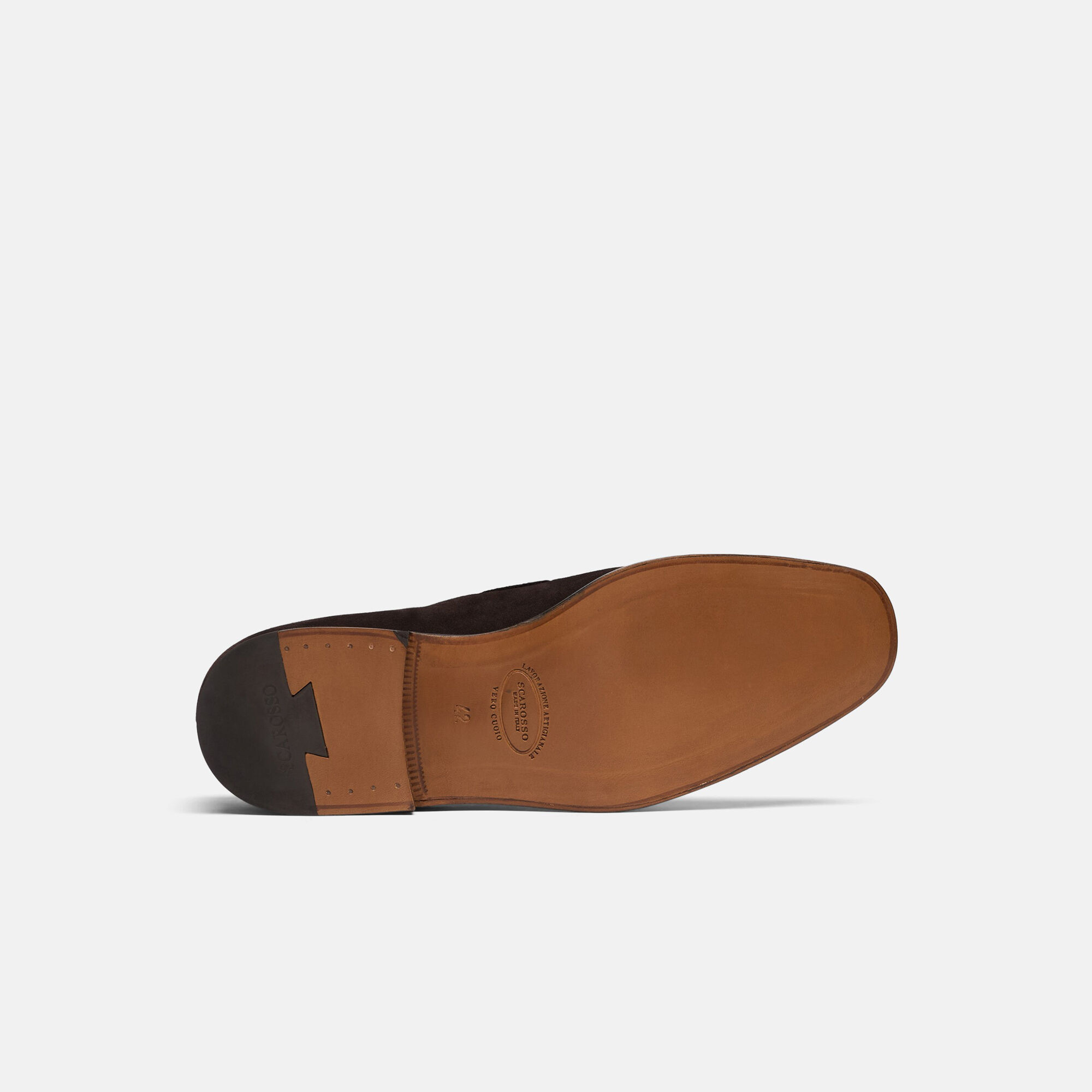 Scarosso Duccio Ebony Light Suede Dark Brown Suede DUCCIOLOAF