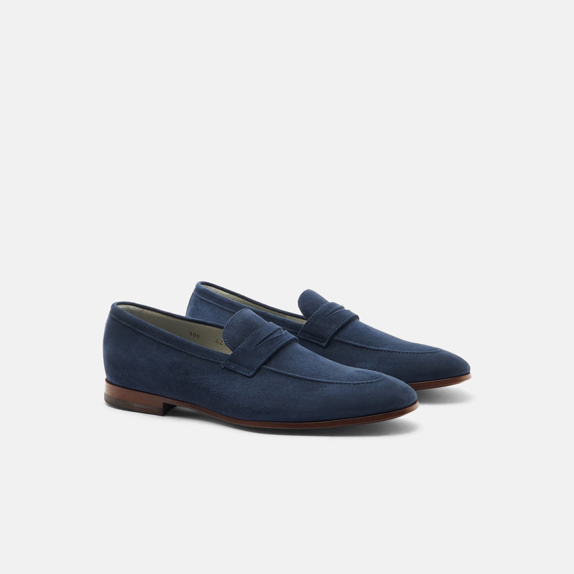Scarosso Marzio Dunkelblau Veloursleder dunkelblau - Veloursleder MARZIOLOAF
