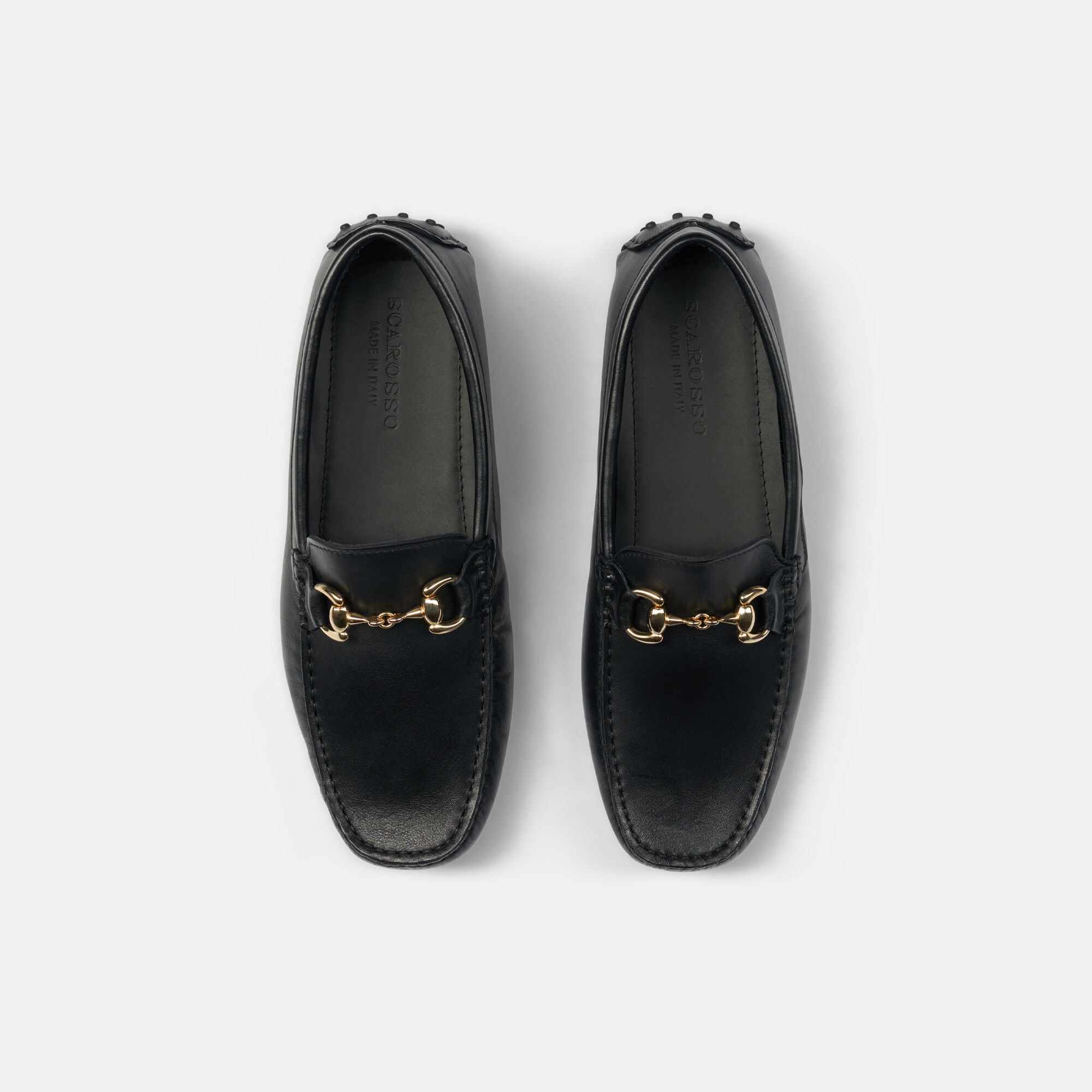 Scarosso Raphael Black Black - Calf RAPHAELDRIV