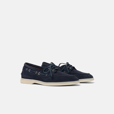 Scarosso Lia Bleu Daim Bleu - Daim LIABOAT