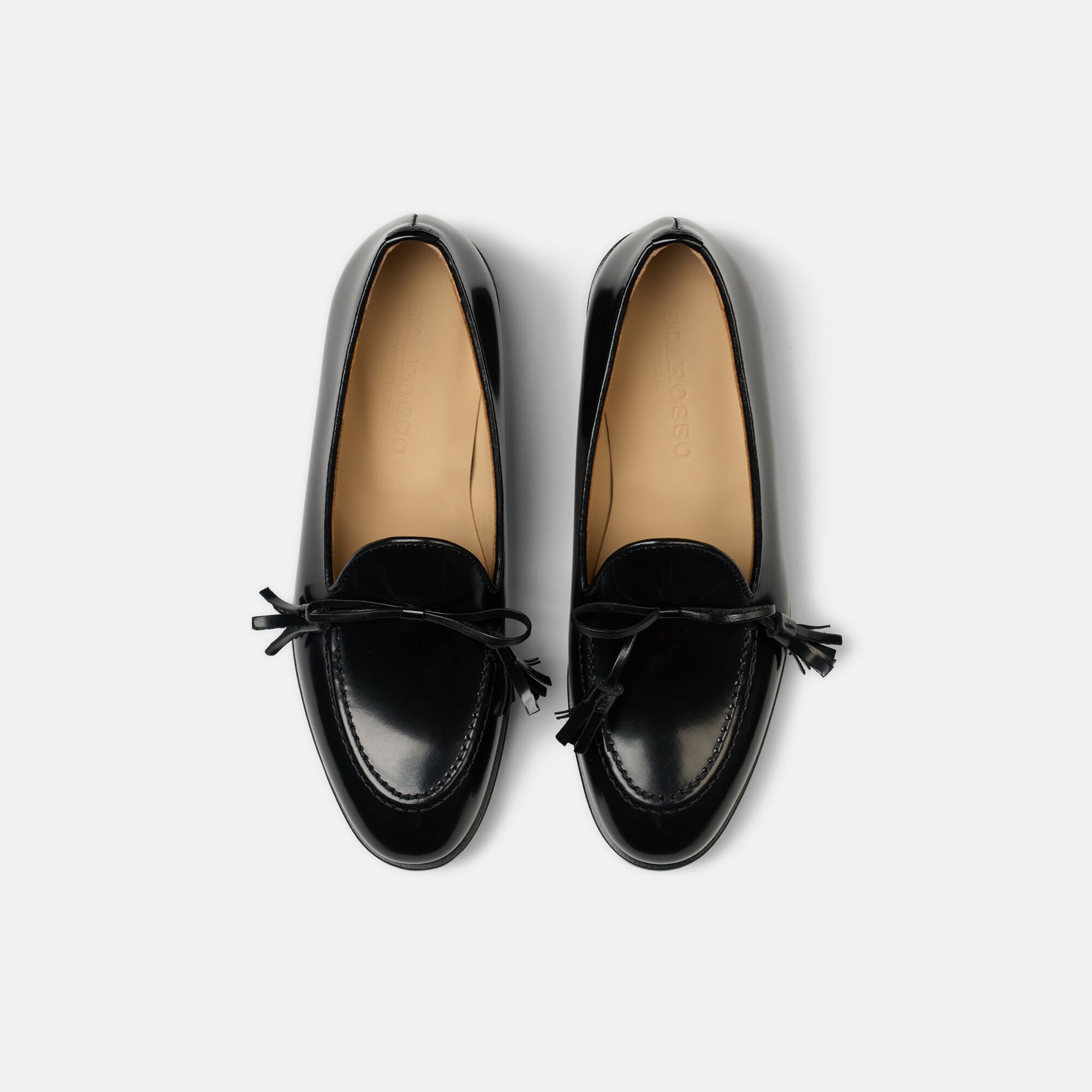 Madison Black Bright Scarosso: Black – Calf Madison Black Bright Scarosso: Black – Calf MADISONLOAF