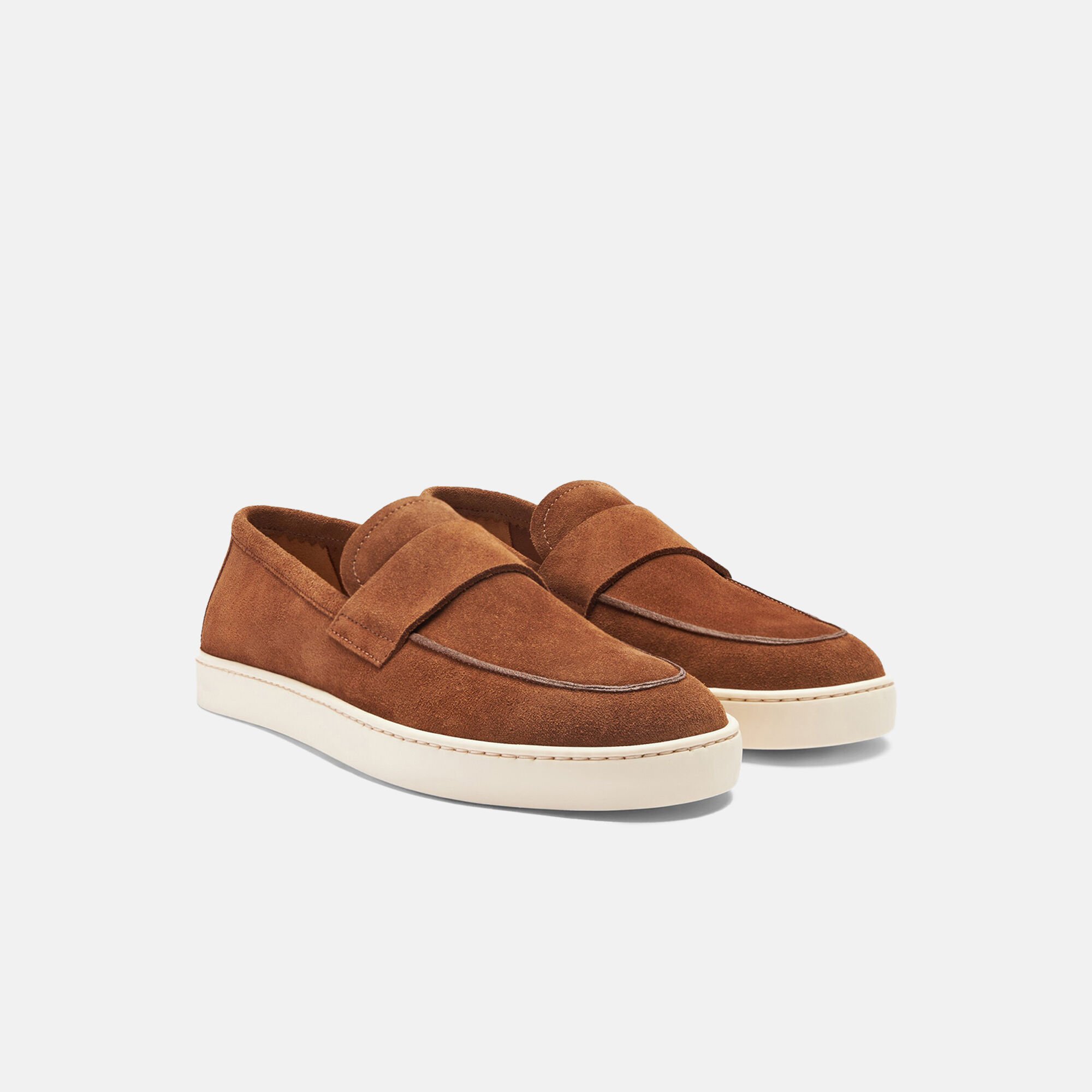 Scarosso Lucio Beige Daim Brun Roux - Daim LUCIOSNEA