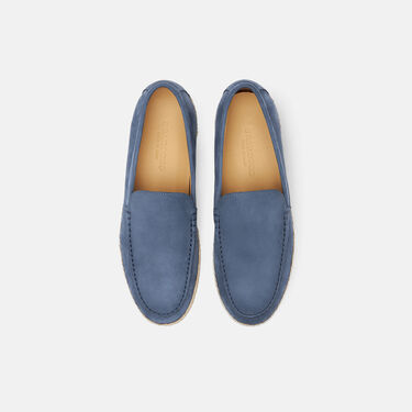 Scarosso Lino Bleu Nubuck Bleu - Nubuck LINOESPA