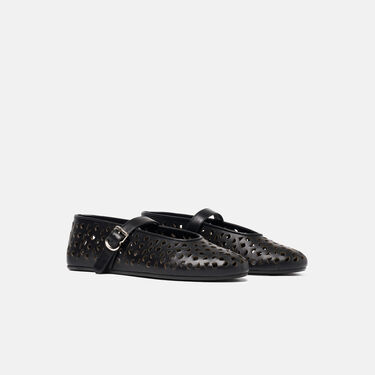 Evelyn Black Scarosso: Black - Calf EVELYNBALL