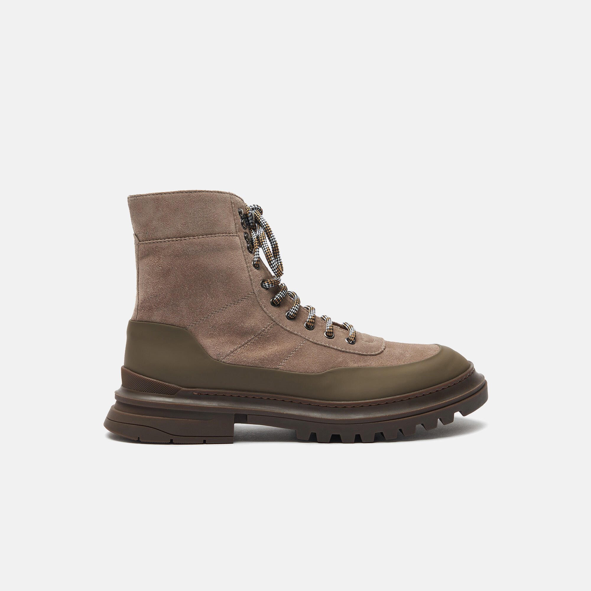 Scarosso Federico Taupe Veloursleder Taupe - Veloursleder FEDERICOBOOT
