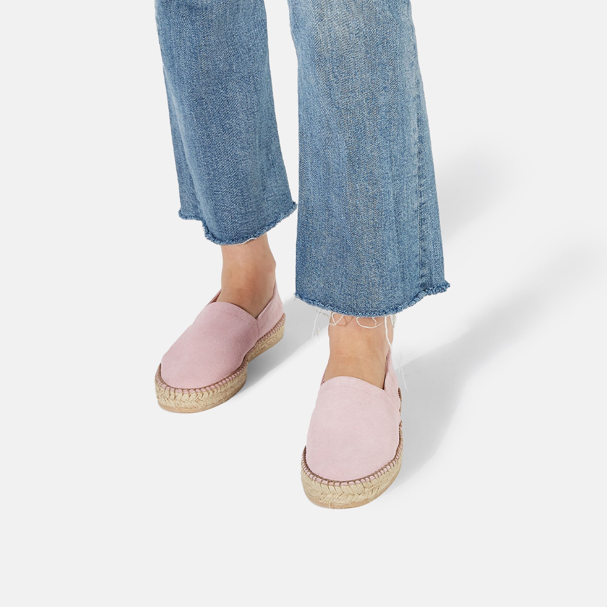 Scarosso Lola Rosa Veloursleder Rosa - Veloursleder LOLAESPA