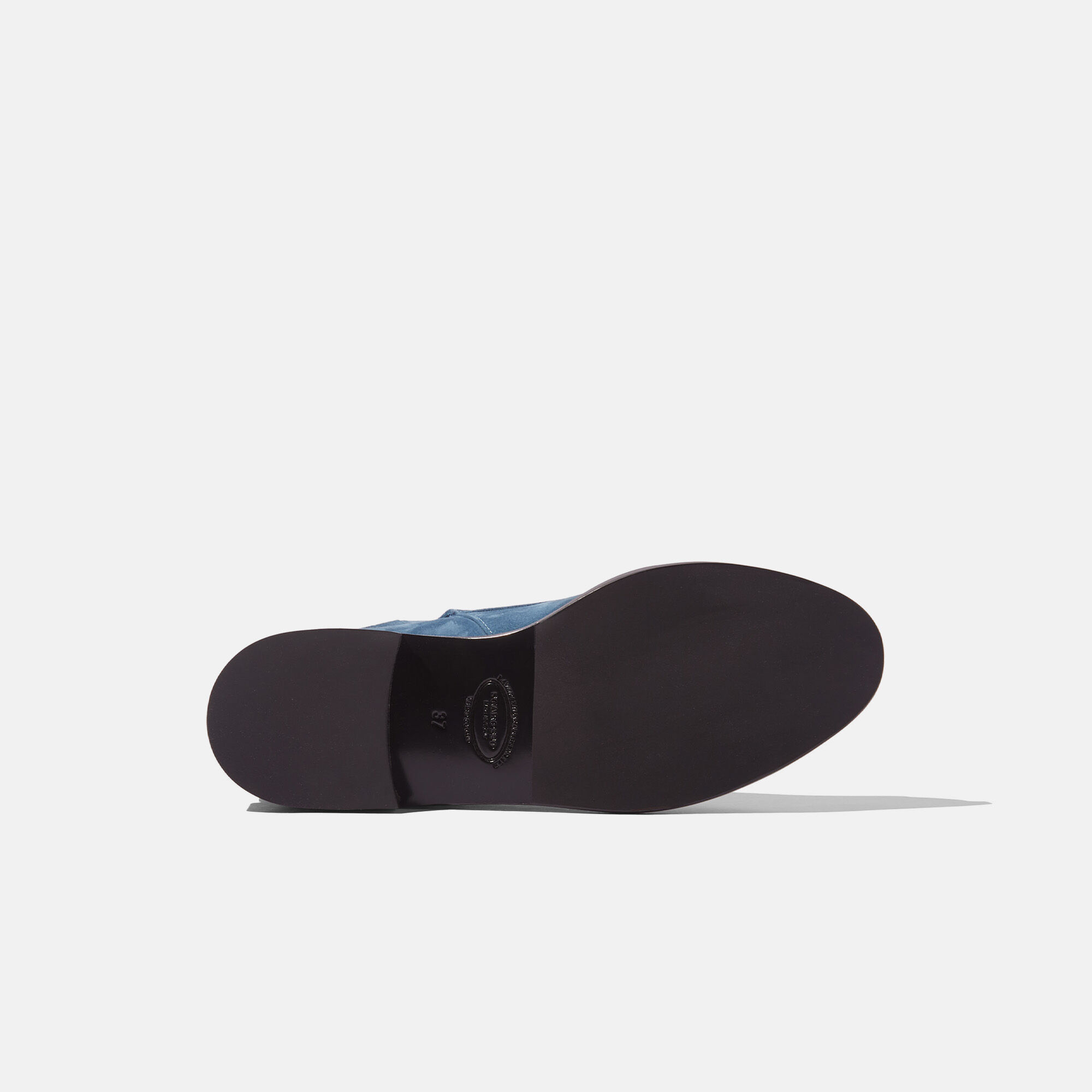 Scarosso Kelly Blau Veloursleder Blau - Veloursleder KELLYJODH