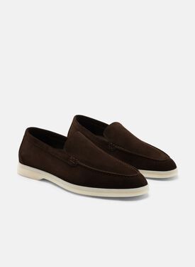 Scarosso Ludovica Dark Brown Suede Brown - Suede LUDOVICALOAF