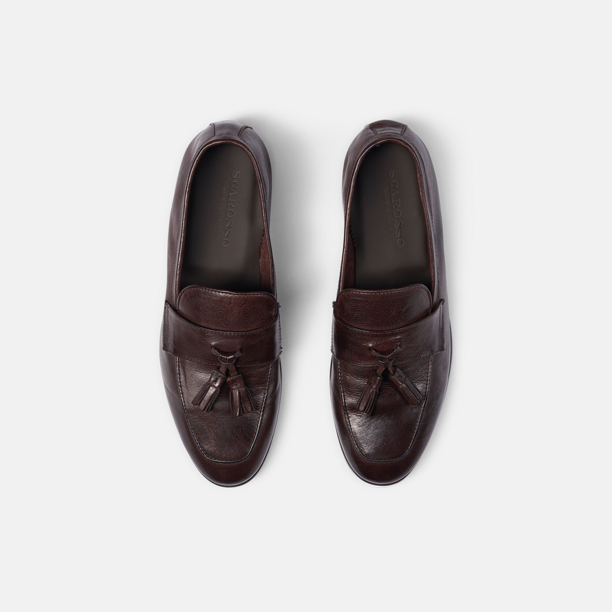 Scarosso Nathan Dark Brown Dark Brown - Calf NATHANLOAF