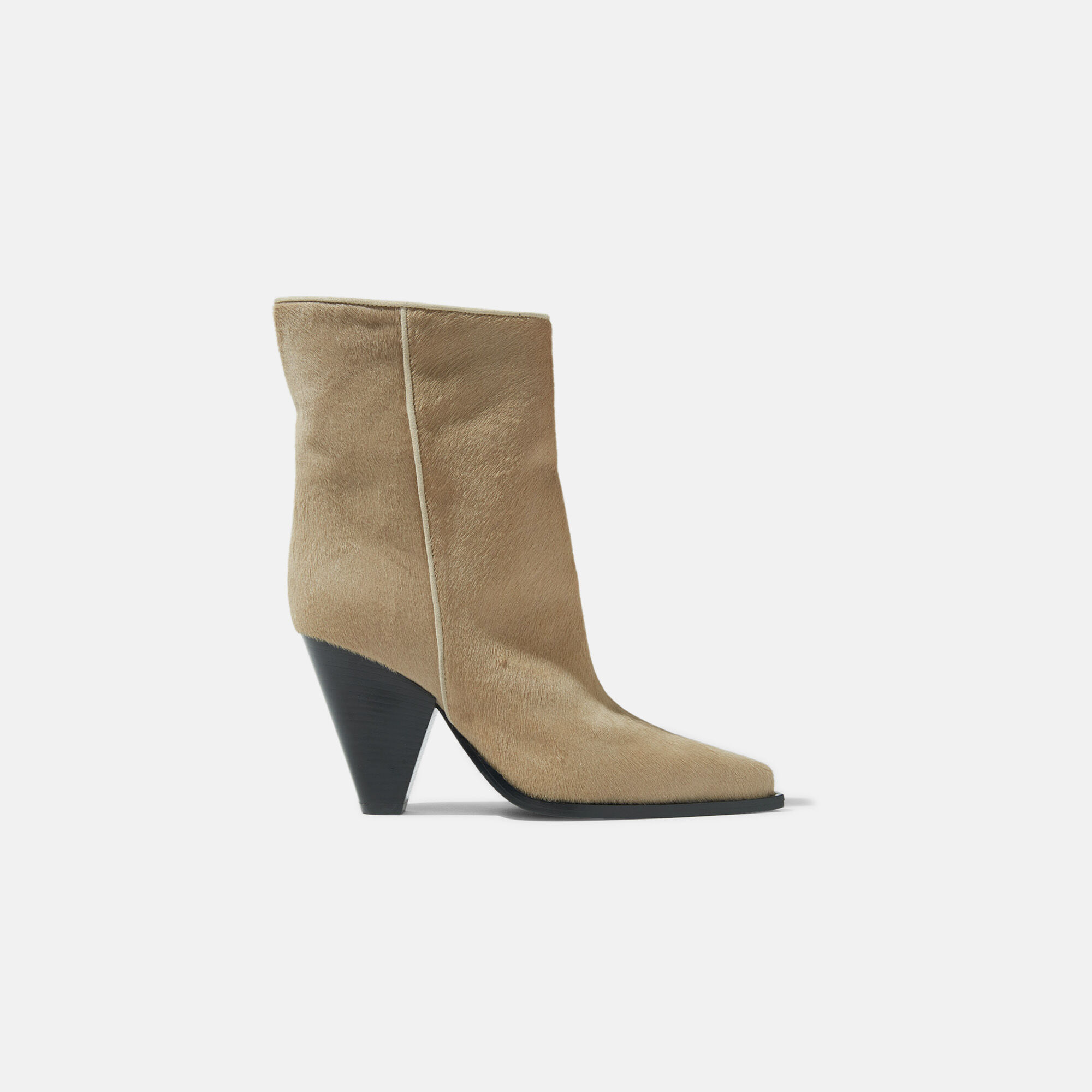 Scarosso Emily 米色小马 米色 - 马毛皮革 EMILYBOOT