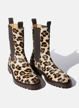 Wooster Leopard Scarosso: Leopard print - pony WOOSTERCHEL