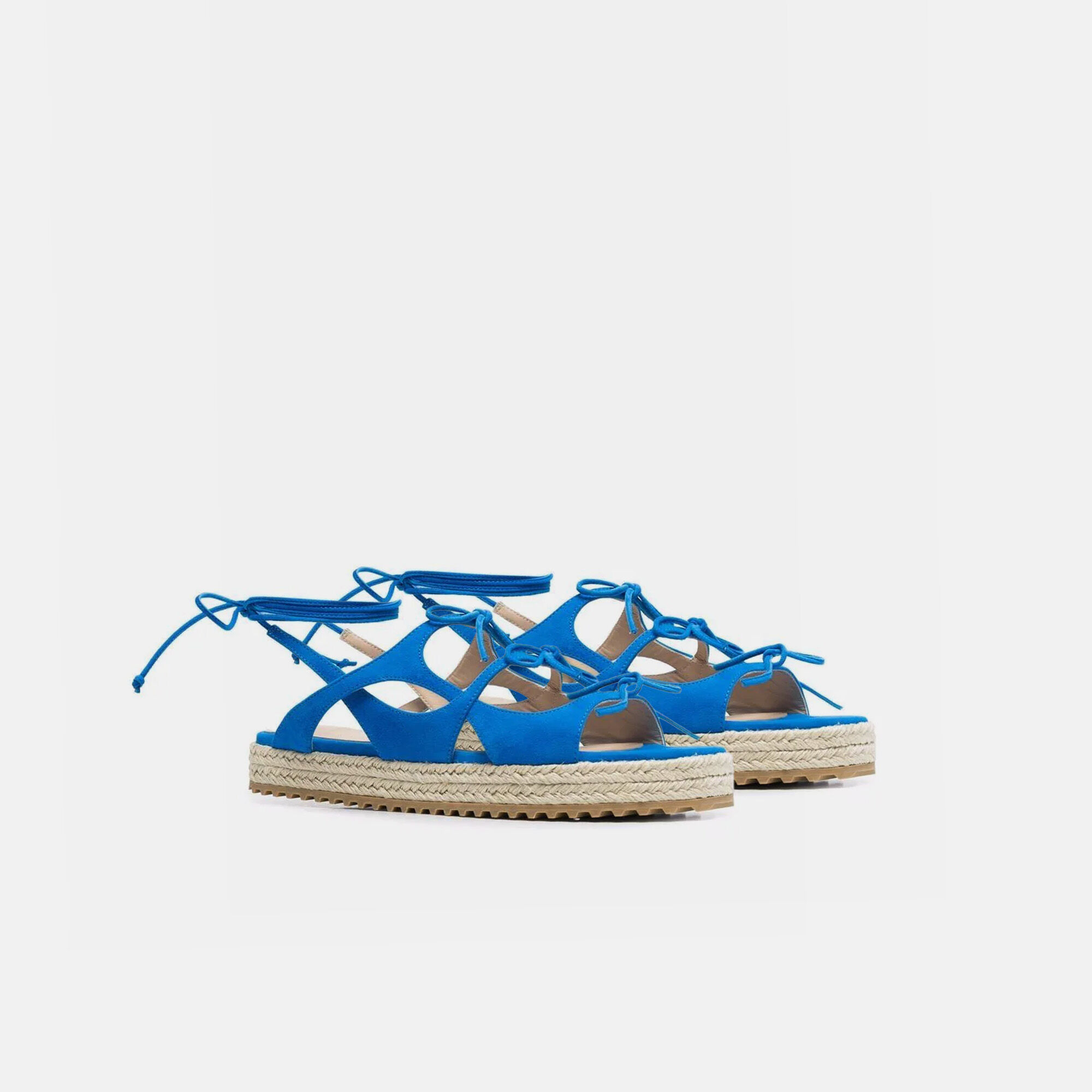 Scarosso Mediterraneo Bleu ciel - Daim SWEETLACESAND