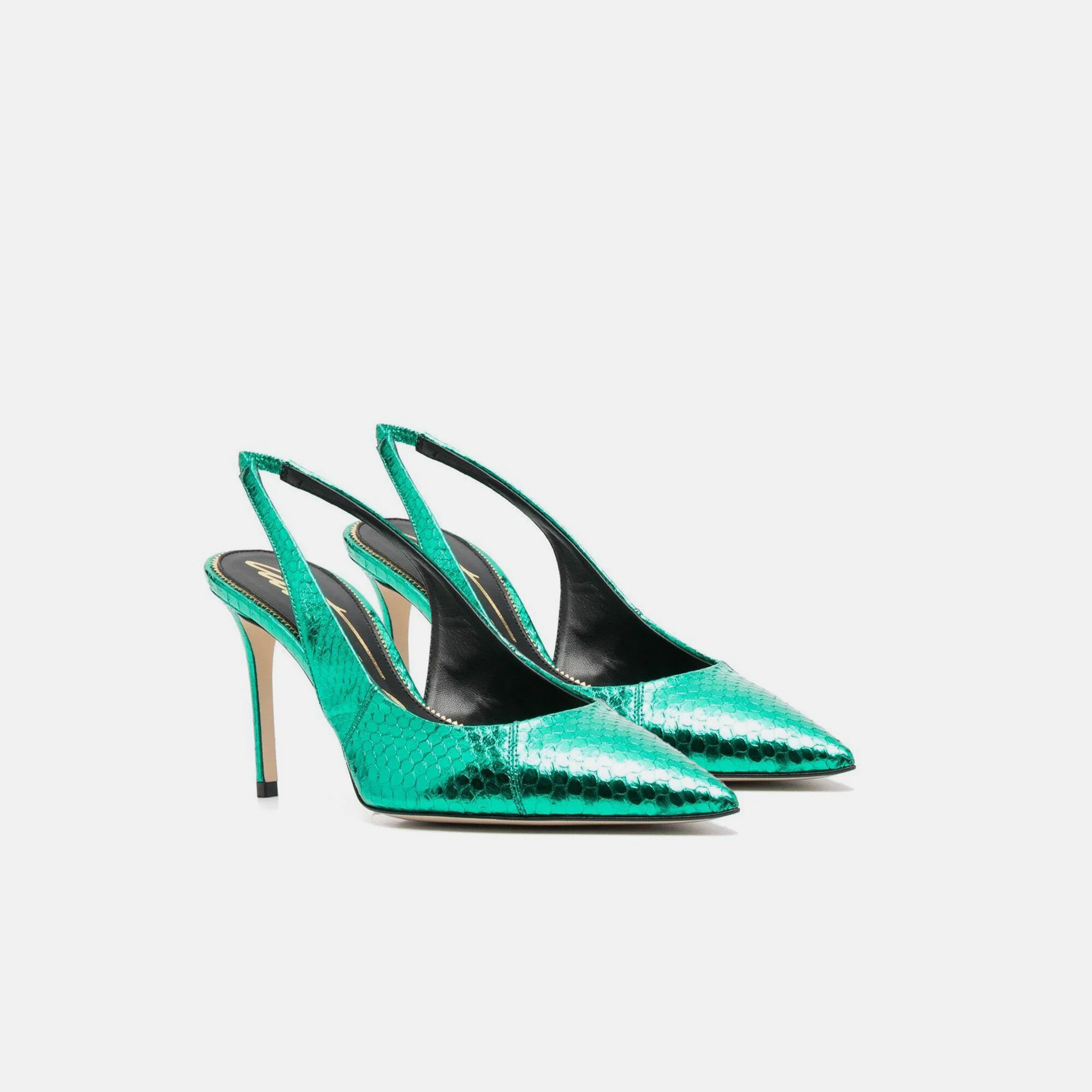 Scarosso Sutton Vert Elaphe Vert - Elaphe SUTTONPUMP