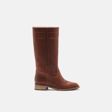 Scarosso Tess Cognac Cognac - Calf TESSBOOT