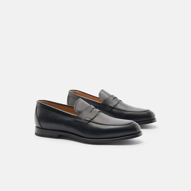Scarosso Stefano Black Black Calf STEFANOLOAF Scarosso Stefano Black Black Calf STEFANOLOAF