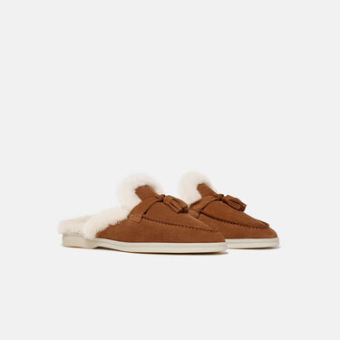 Scarosso Lucrezia Fur Cinnamon Cinnamon - Suede Fur LUCREZIAMULE Scarosso Lucrezia Fur Cinnamon Cinnamon - Suede Fur LUCREZIAMULE