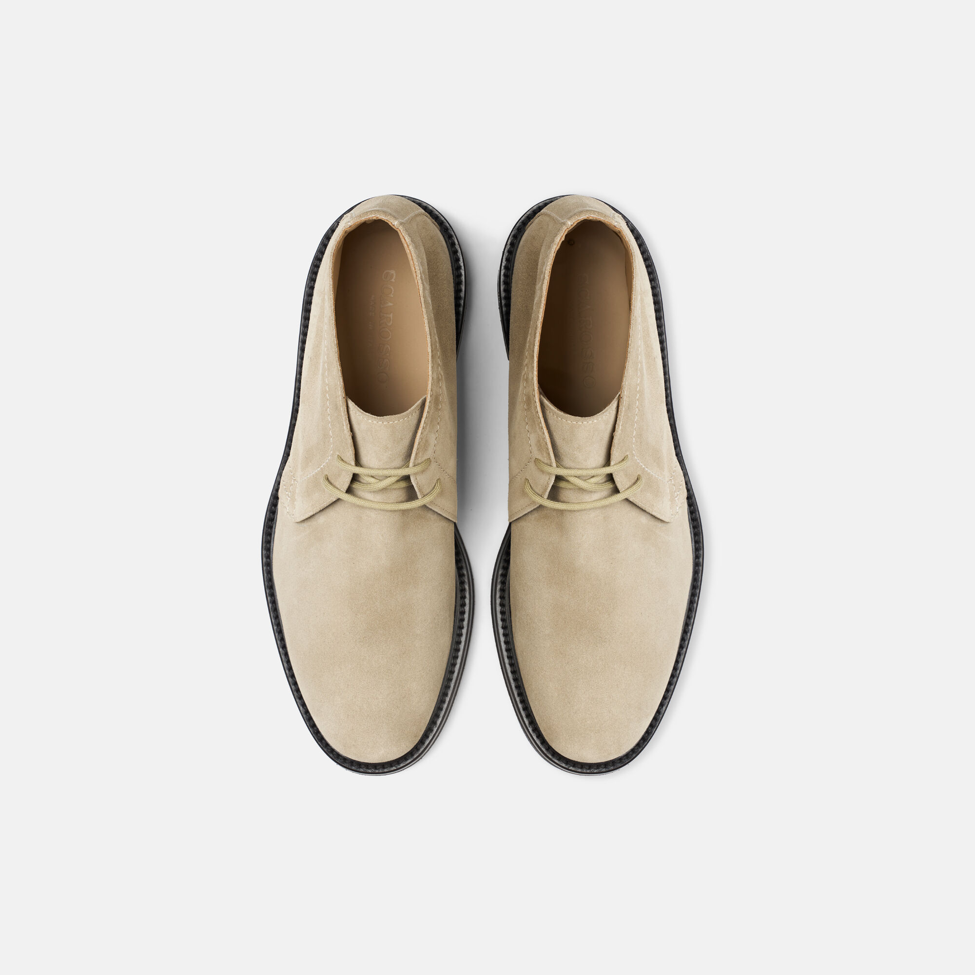 Roger Beige Suede Scarosso: Beige - Suede Roger Beige Suede Scarosso: Beige - Suede ROGERANKL