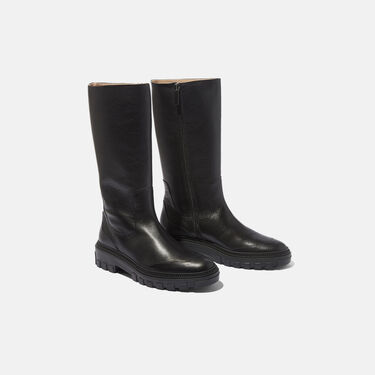 Scarosso Candice Black Black - Calf CANDICEBOOT