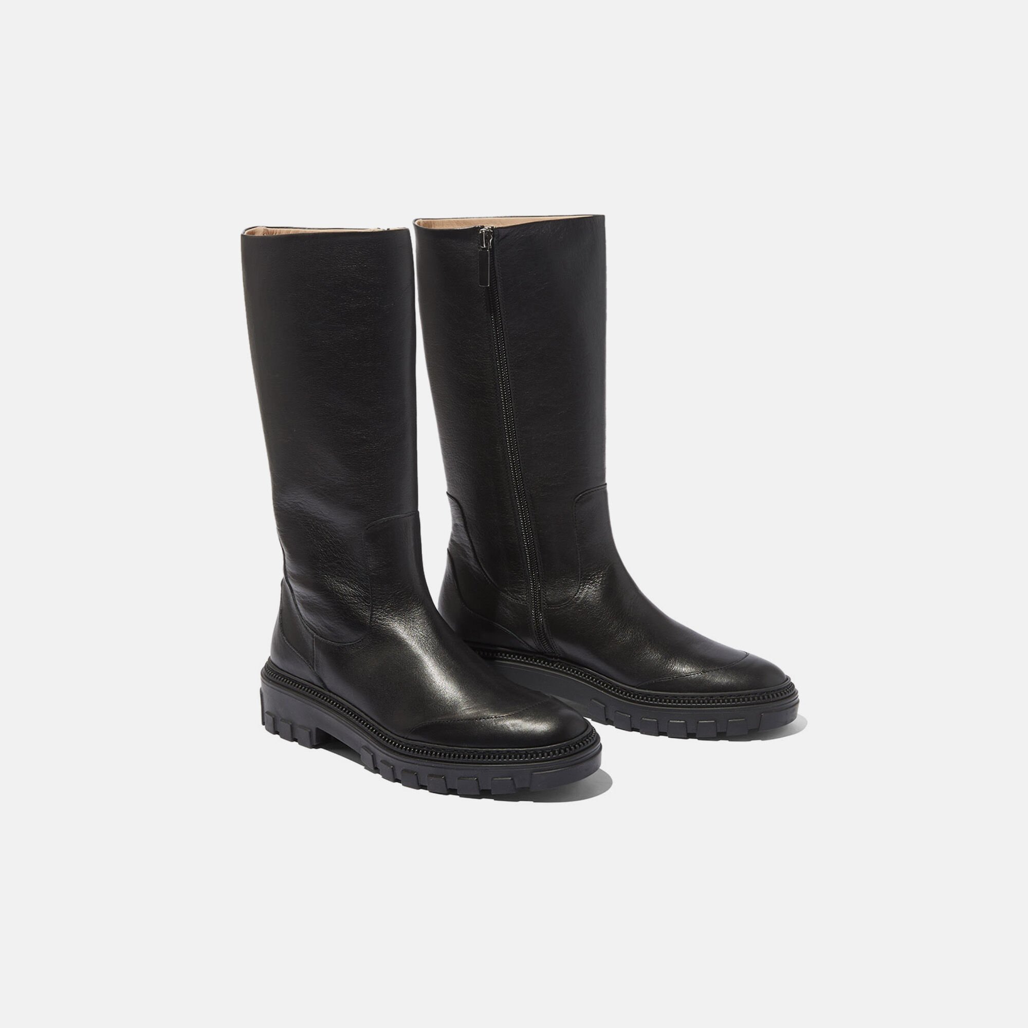 Scarosso Candice Black Black - Calf CANDICEBOOT