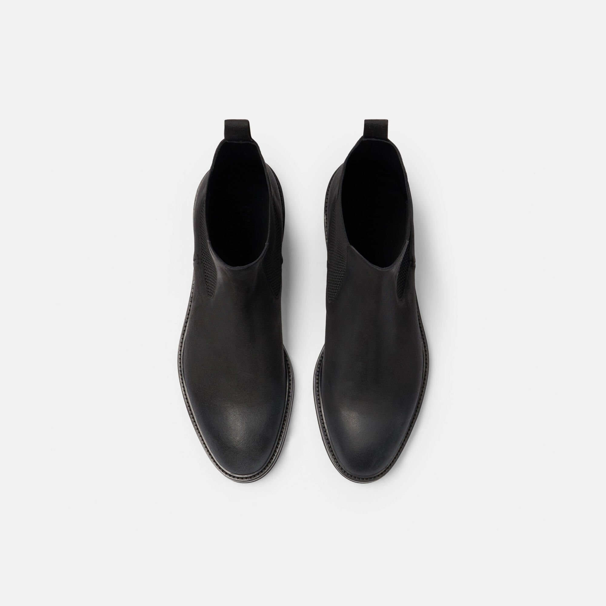 Scarosso Hunter Black Black Suede HUNTERCHEL