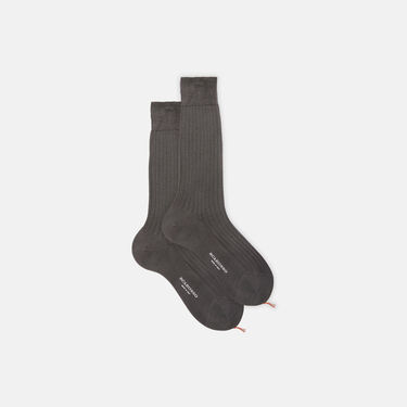 Scarosso Wadenstrümpfe Grau Baumwolle Grauer - Baumwolle CALFCOTTSOCK