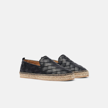 Scarosso Martina Black Woven Black - Calf MARTINAESPA