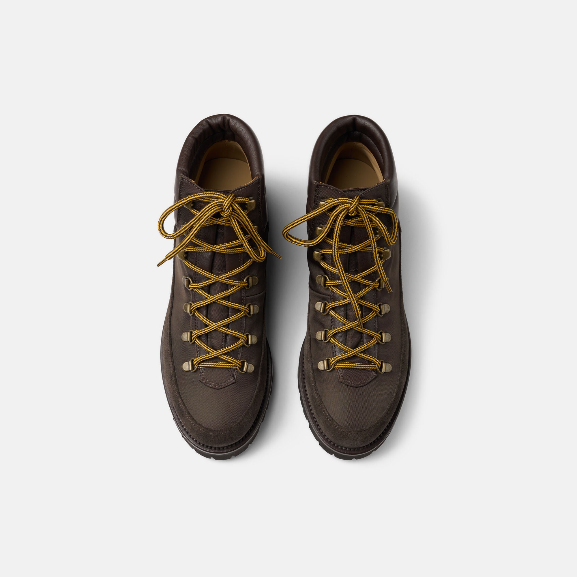 Helmut Dark Brown Nylon Scarosso: Dark Brown - Nylon HELMUTBOOT