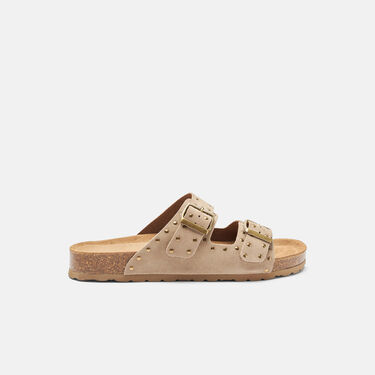 Scarosso Delilah Beige Veloursleder Beige - Veloursleder DELILAHSAND