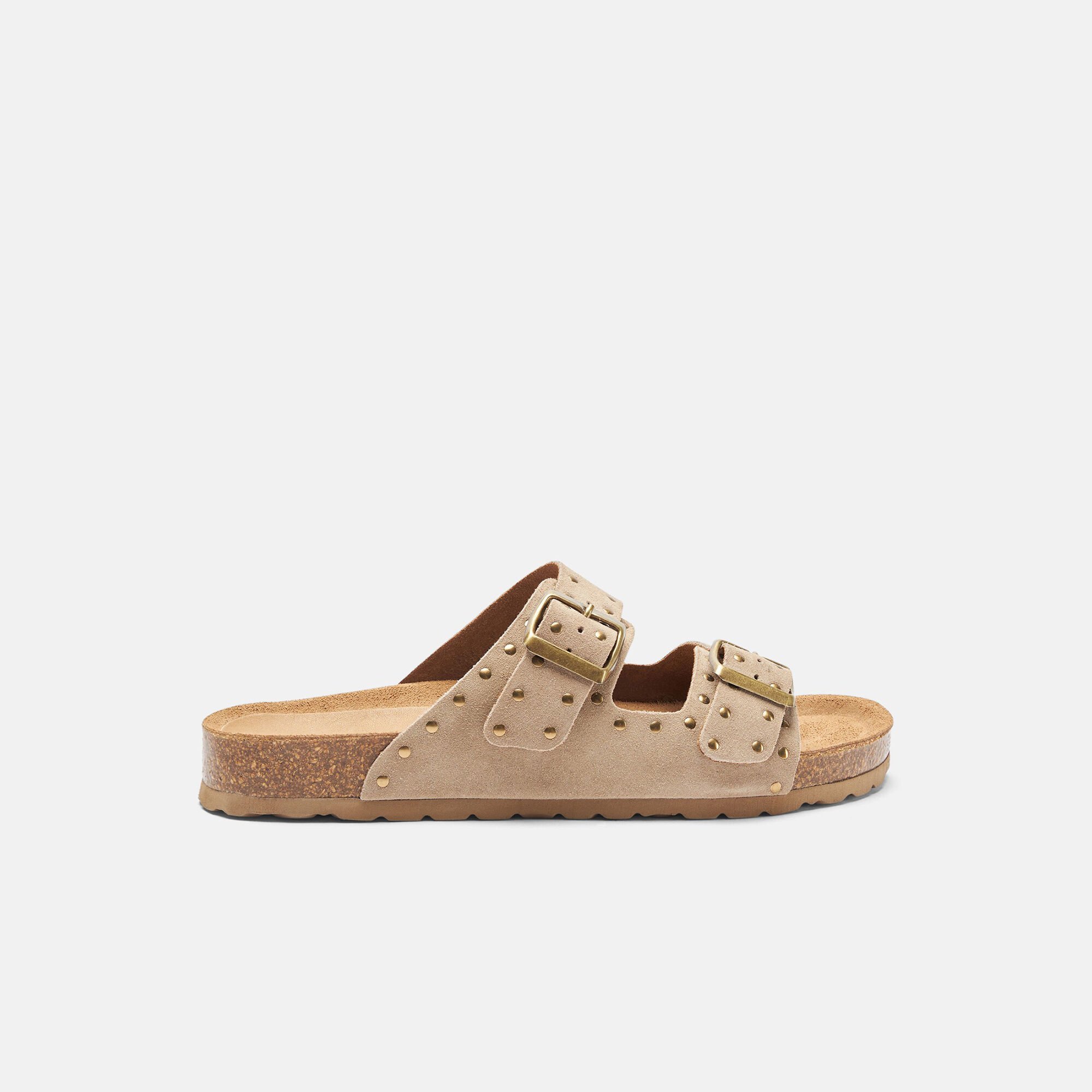 Scarosso Delilah Beige Veloursleder Beige - Veloursleder DELILAHSAND