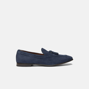 Scarosso Rodolfo Blau Veloursleder Blau - Veloursleder RODOLFOLOAF