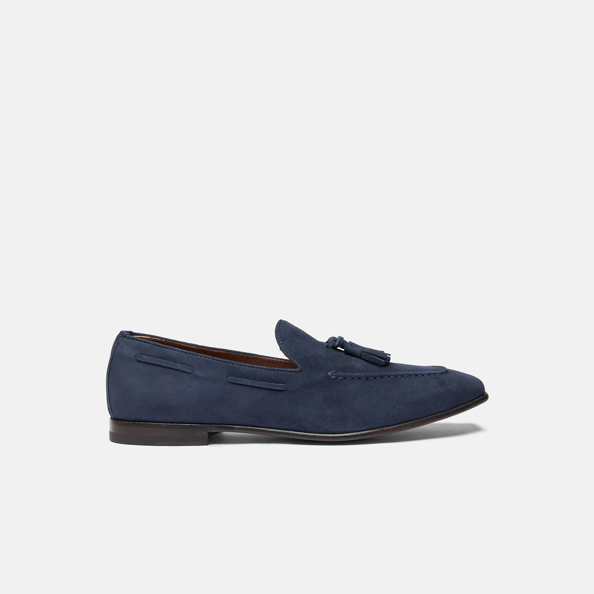 Scarosso Rodolfo Blau Veloursleder Blau - Veloursleder RODOLFOLOAF