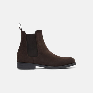 Scarosso Claudia Braun Veloursleder Braun - Veloursleder CLAUDIACHEL