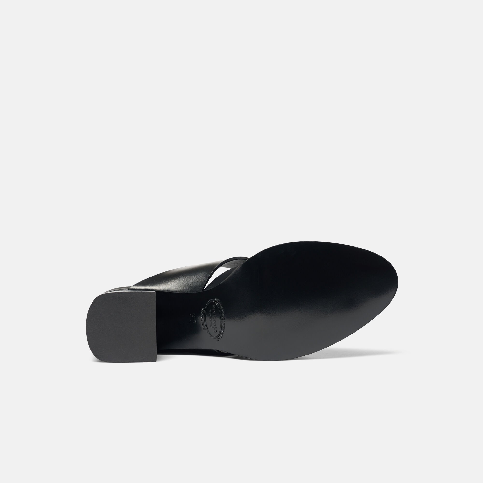 Aida Black Scarosso: Black - Calf AIDASAND