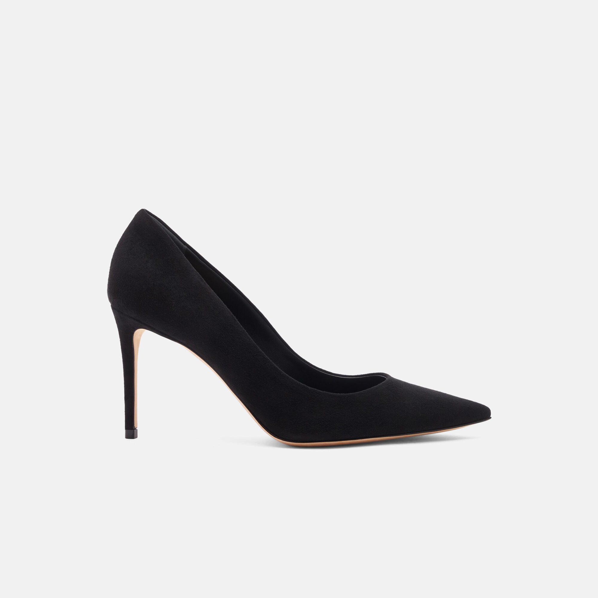 Scarosso Gigi Schwarz Veloursleder Schwarz - Veloursleder GIGIPUMP
